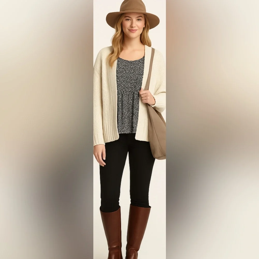 Croft & Barrow Women's Three-Quarter Sleeve Smocked Blouse - Picture 10 of 14